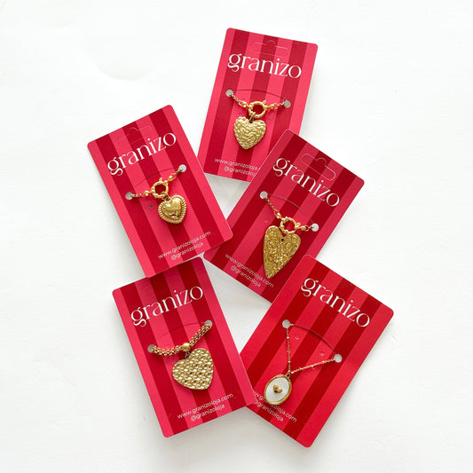 Colar Golden Heart